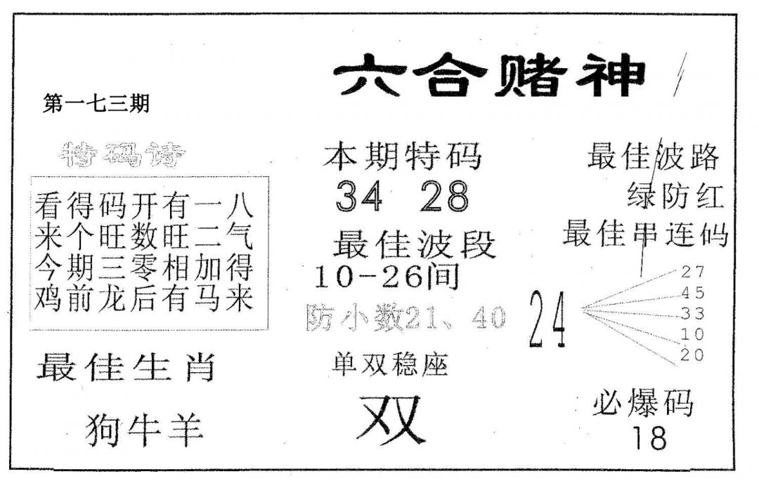 六合赌神-173