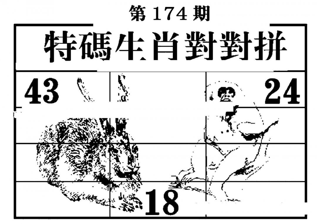 特码生肖对对拼-174