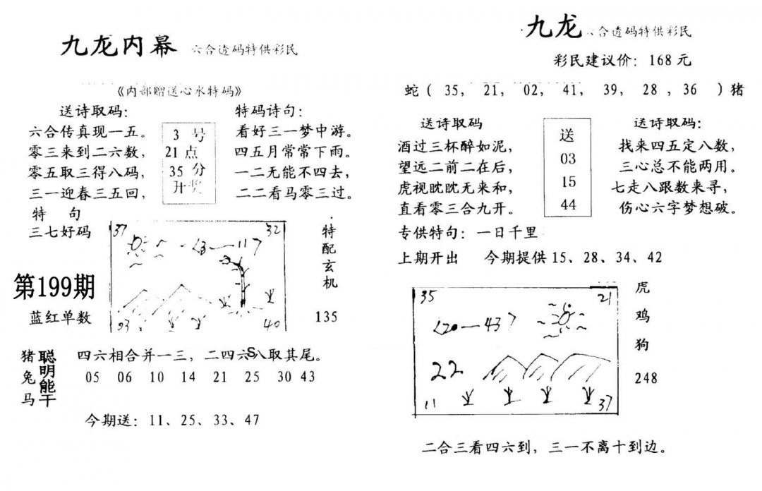 九龙内幕(开奖)-199