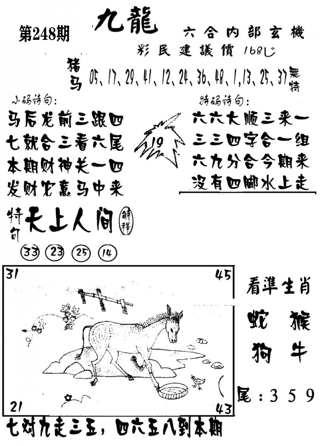 澳门传真1-248