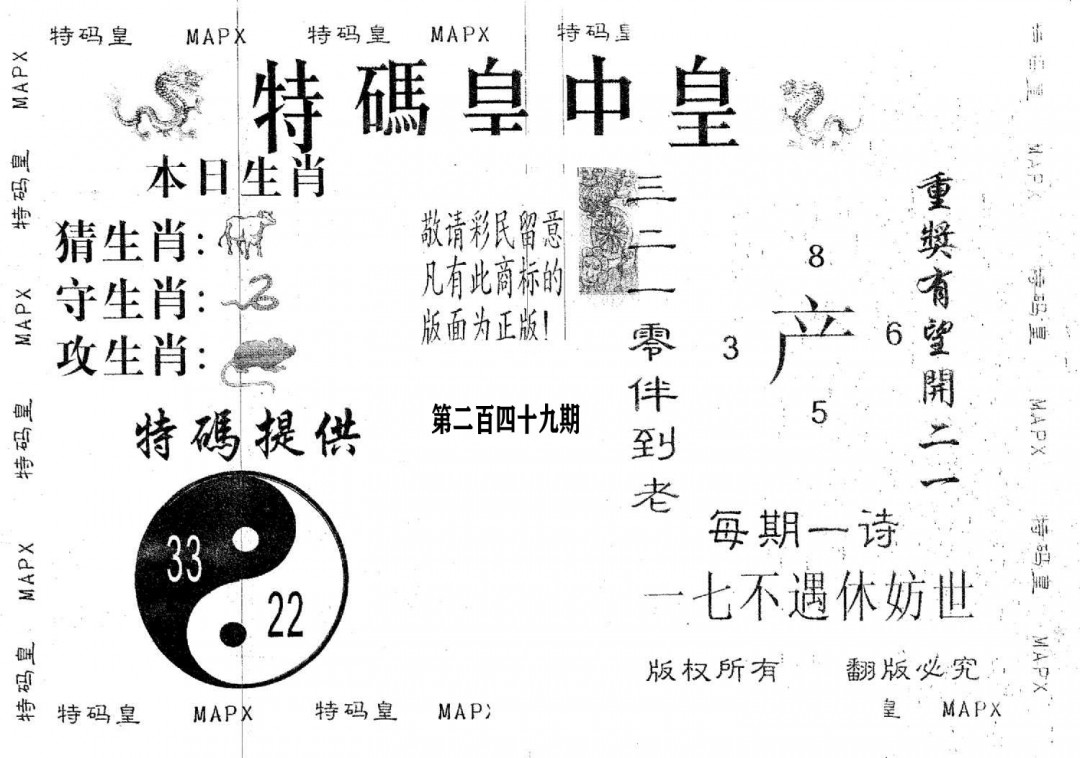 皇中皇B-249