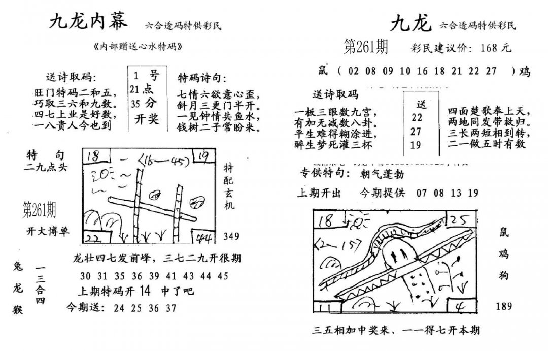 九龙内幕(开奖)-261