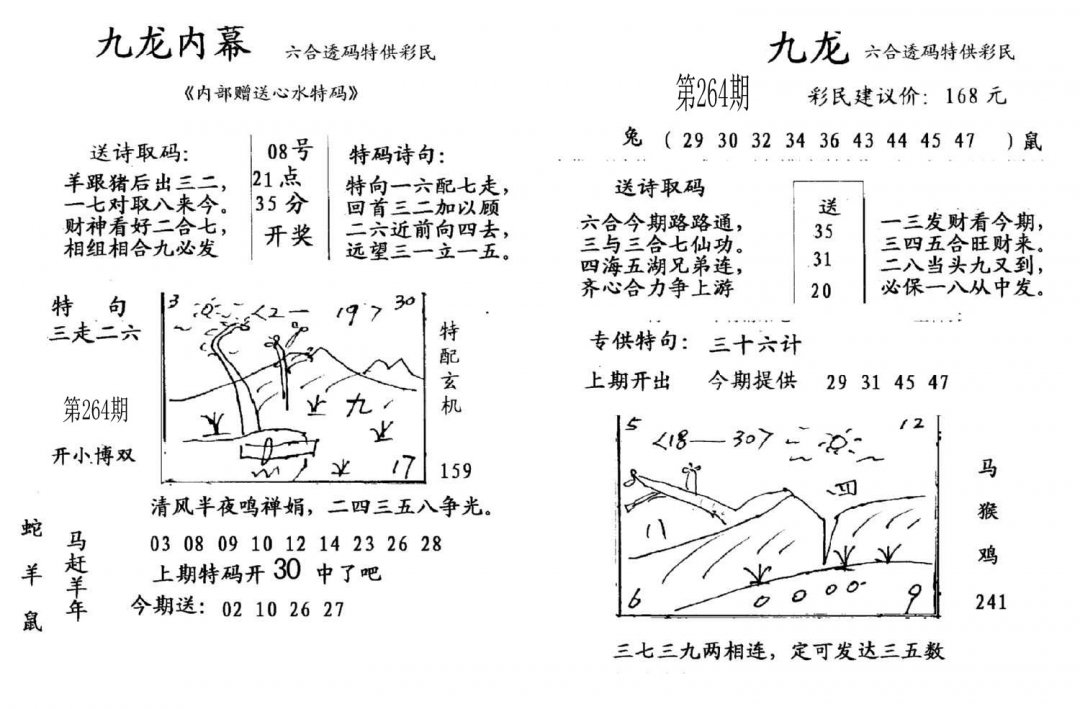 九龙内幕(开奖)-264