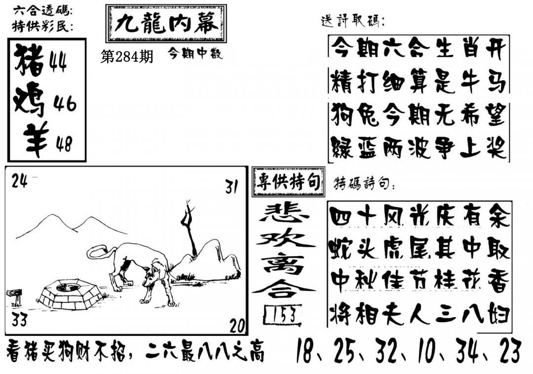 澳门传真3-284