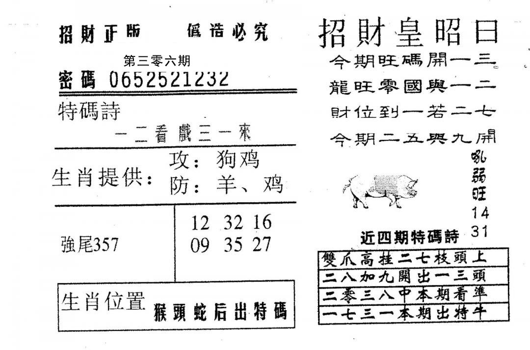 招财皇-306