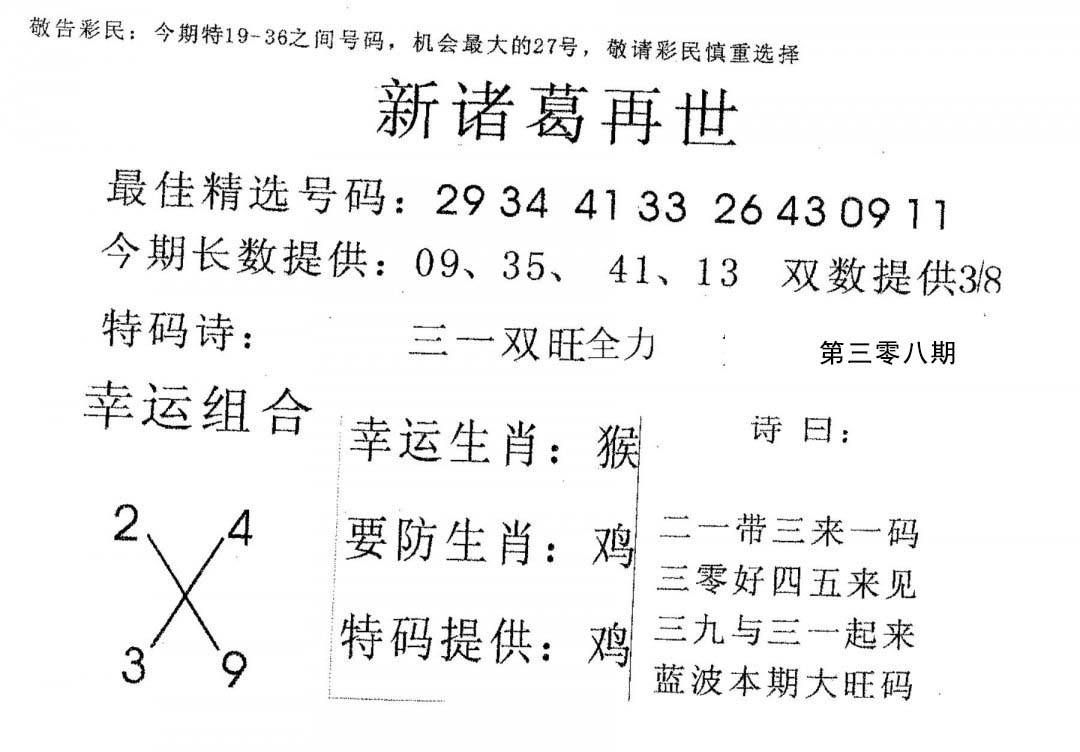 新诸葛-308