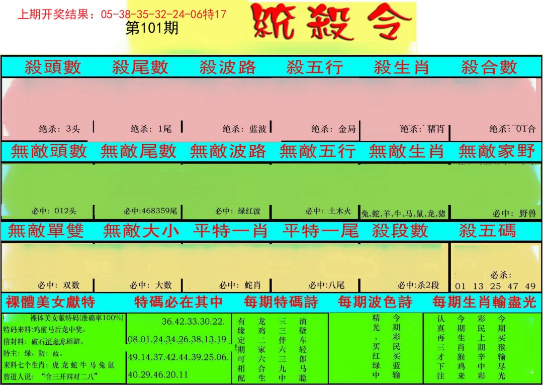 统杀令-101