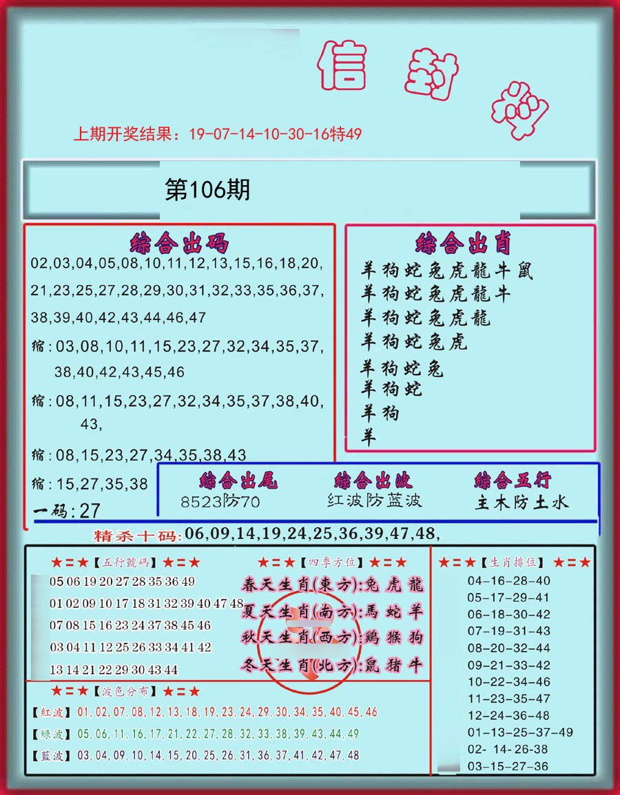 信封料-106