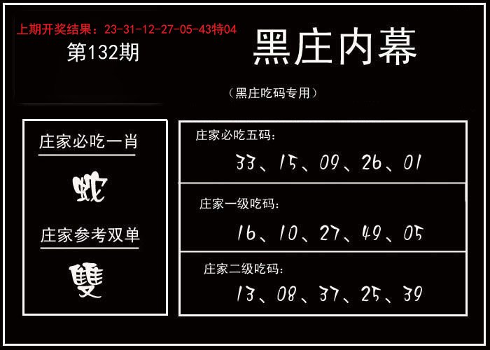 黑庄内幕-132