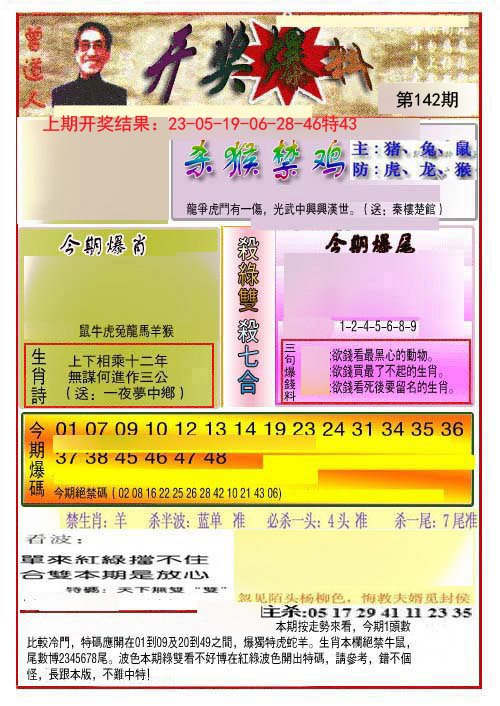 开奖爆料(新图推荐)-142