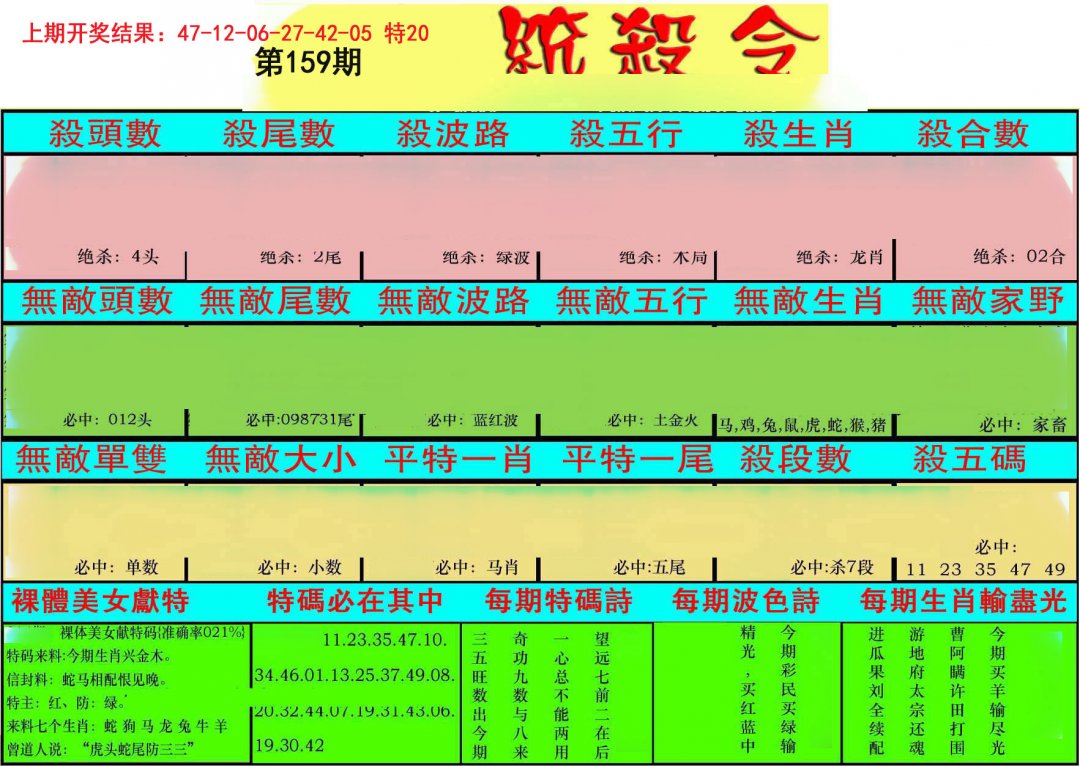 统杀令-159