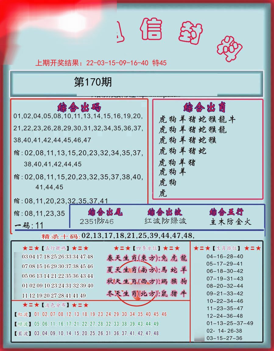 信封料-170