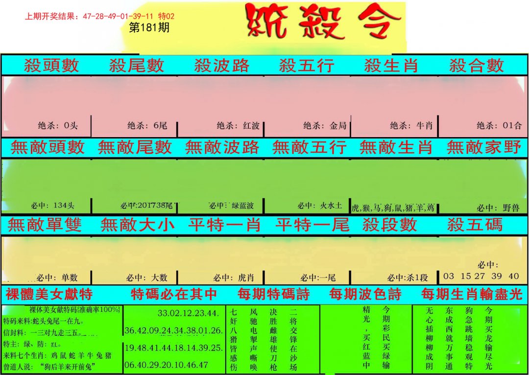 统杀令-181