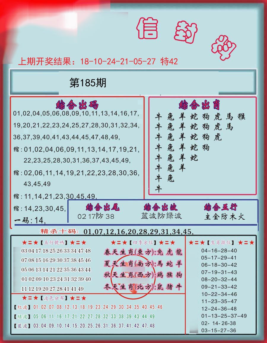 信封料-185