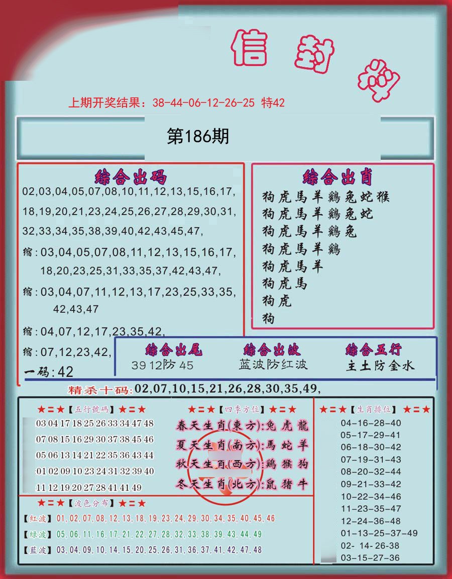 信封料-186