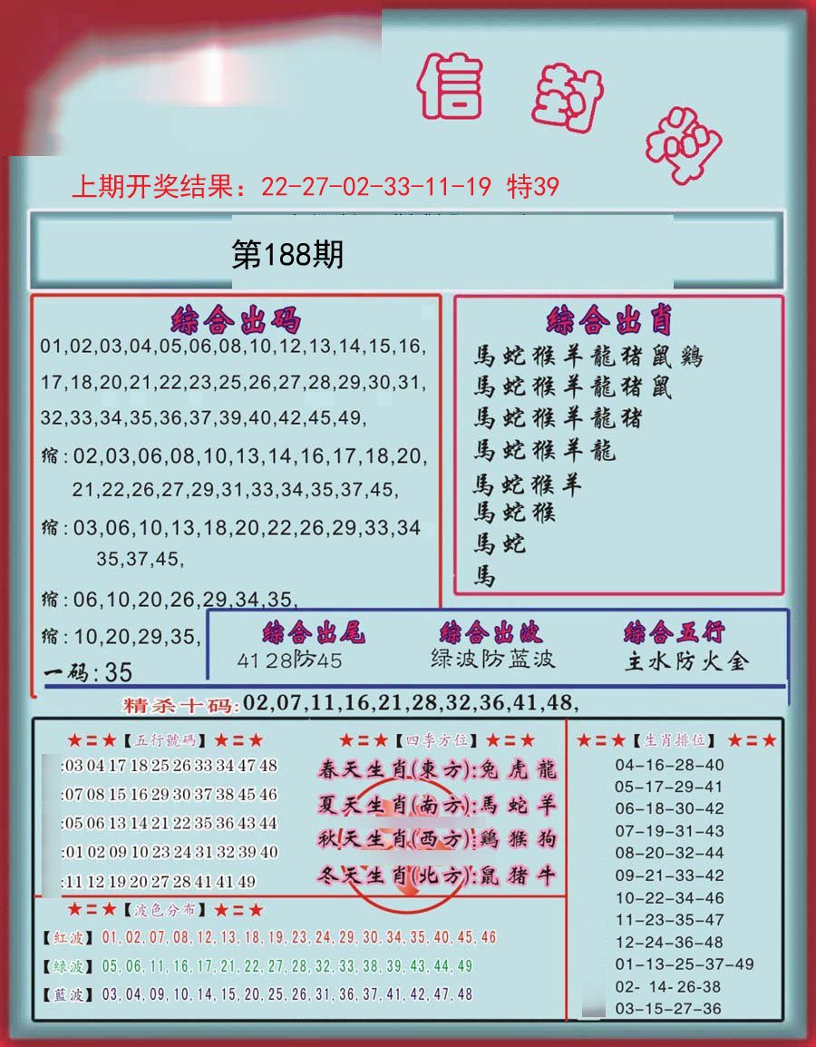 信封料-188