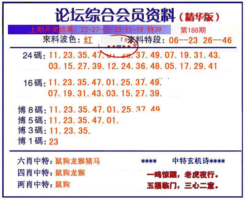 综合会员资料-188