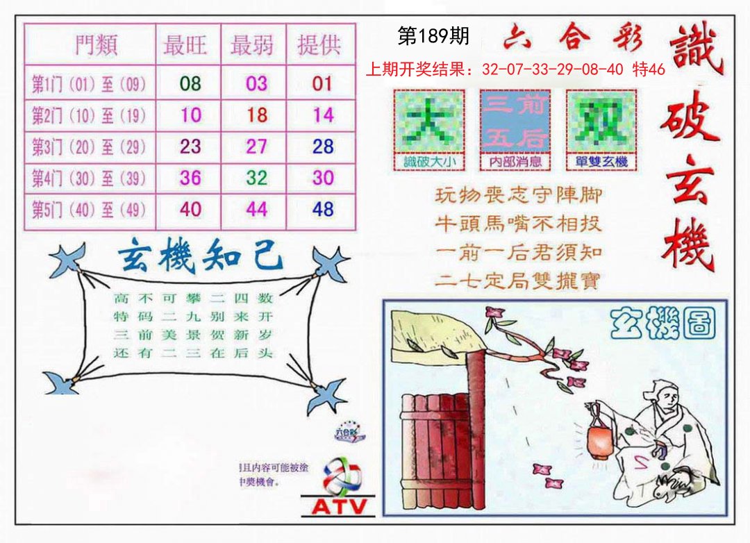 识破玄机-189