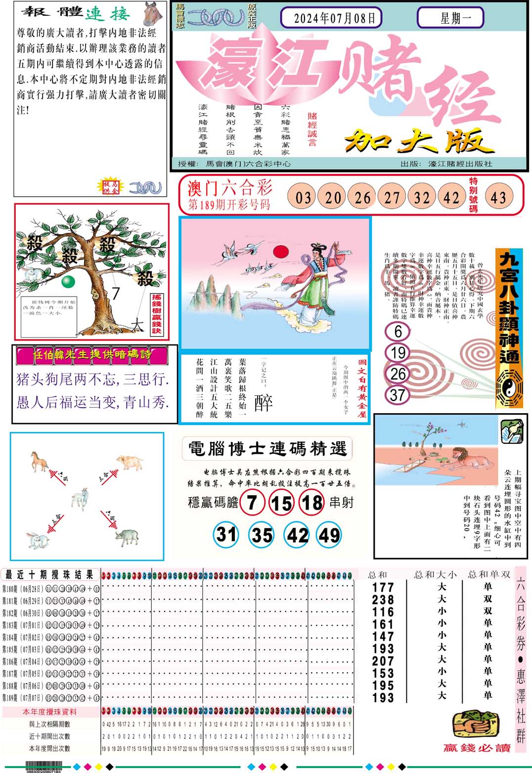 濠江赌经A加大版-190