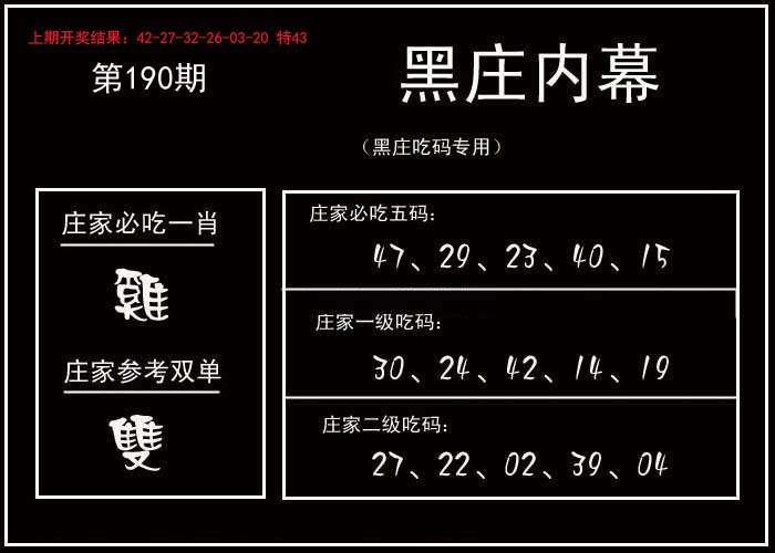 黑庄内幕-190