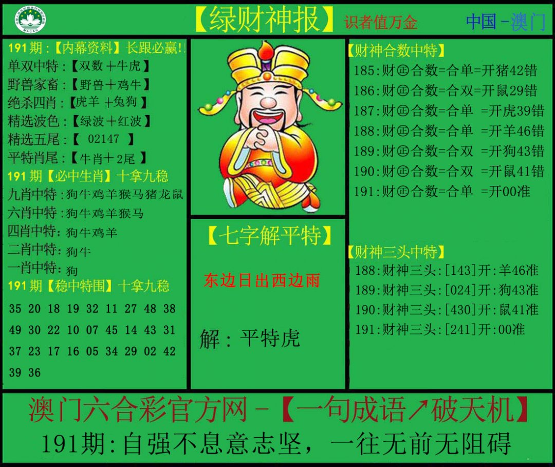 绿财神-191