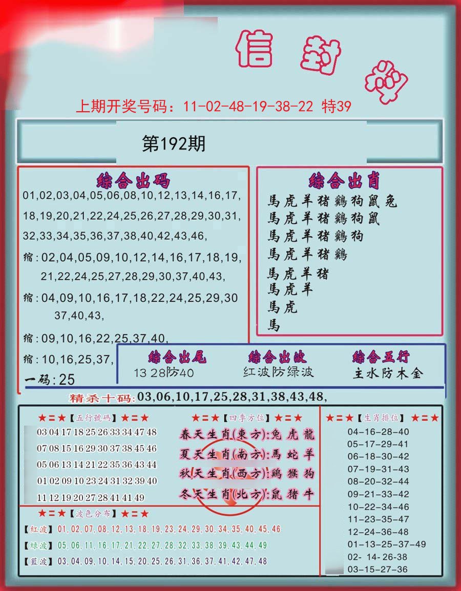 信封料-192