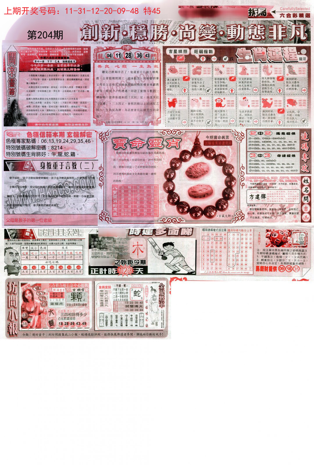 新六合精选C-204