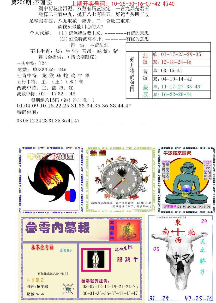 五鬼正宗会员综合资料B-206