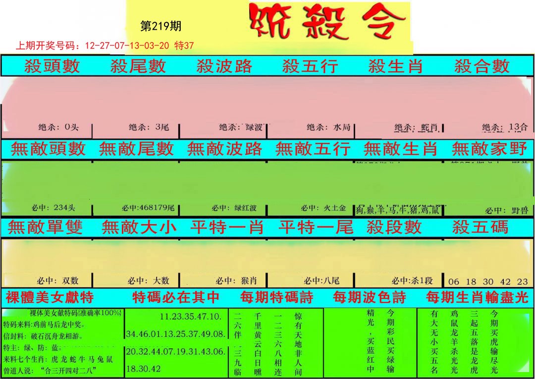 统杀令-219