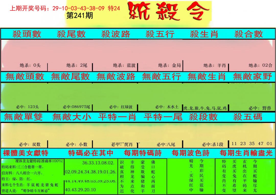 统杀令-241