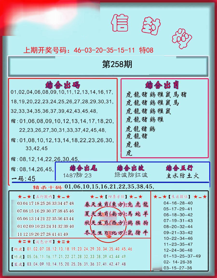 信封料-258