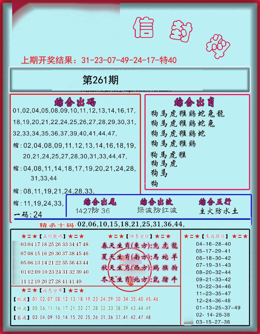 信封料-261