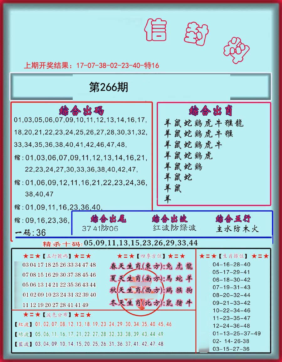 信封料-266