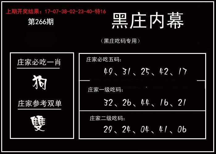 黑庄内幕-266