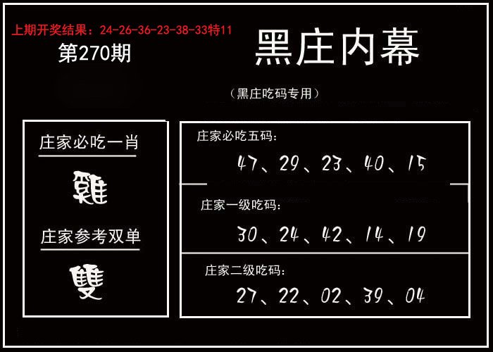 黑庄内幕-270