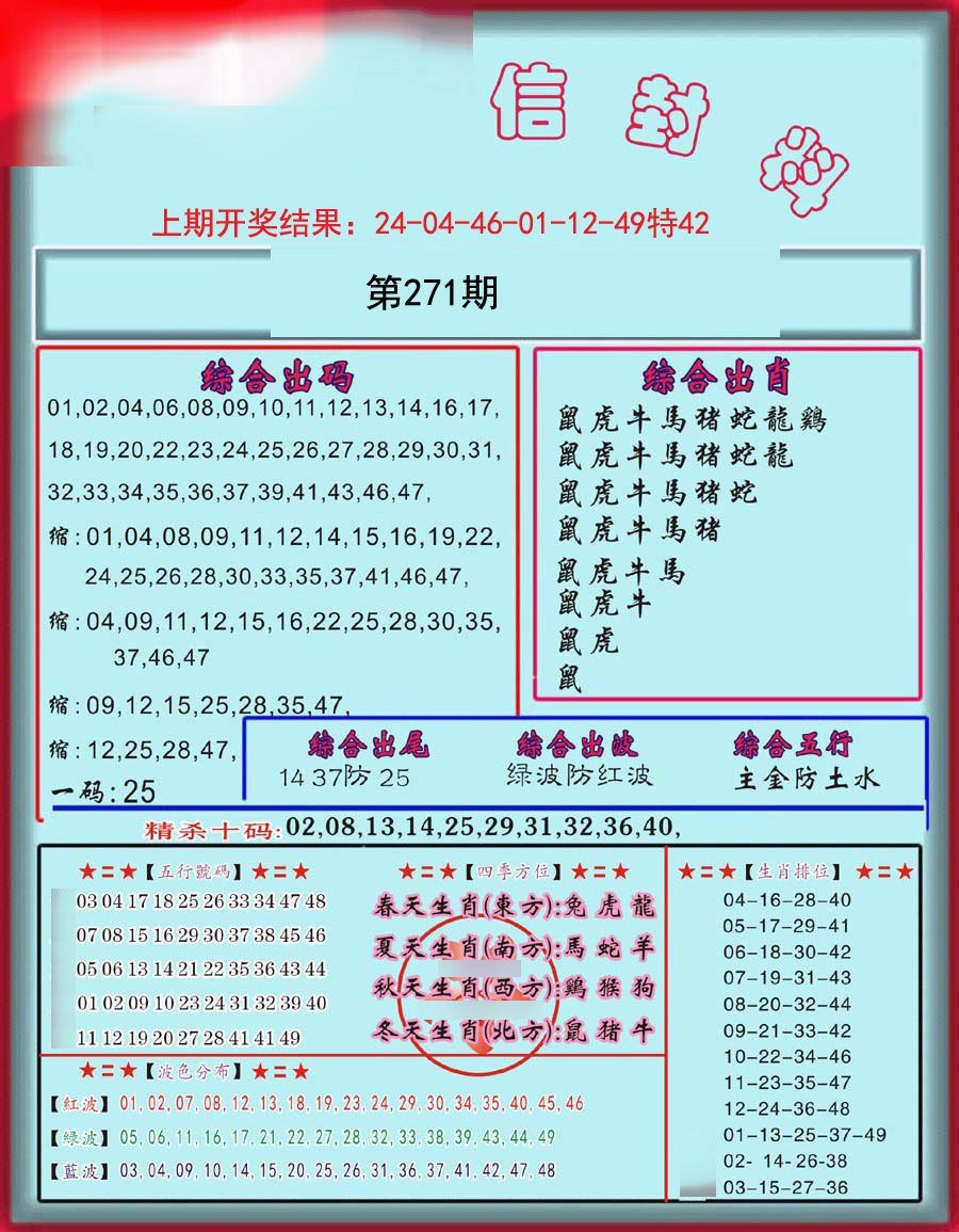 信封料-271