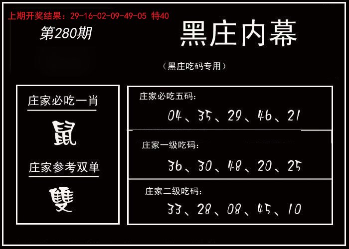 黑庄内幕-280