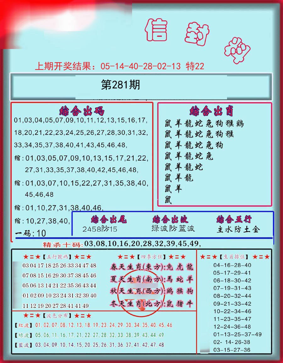 信封料-281