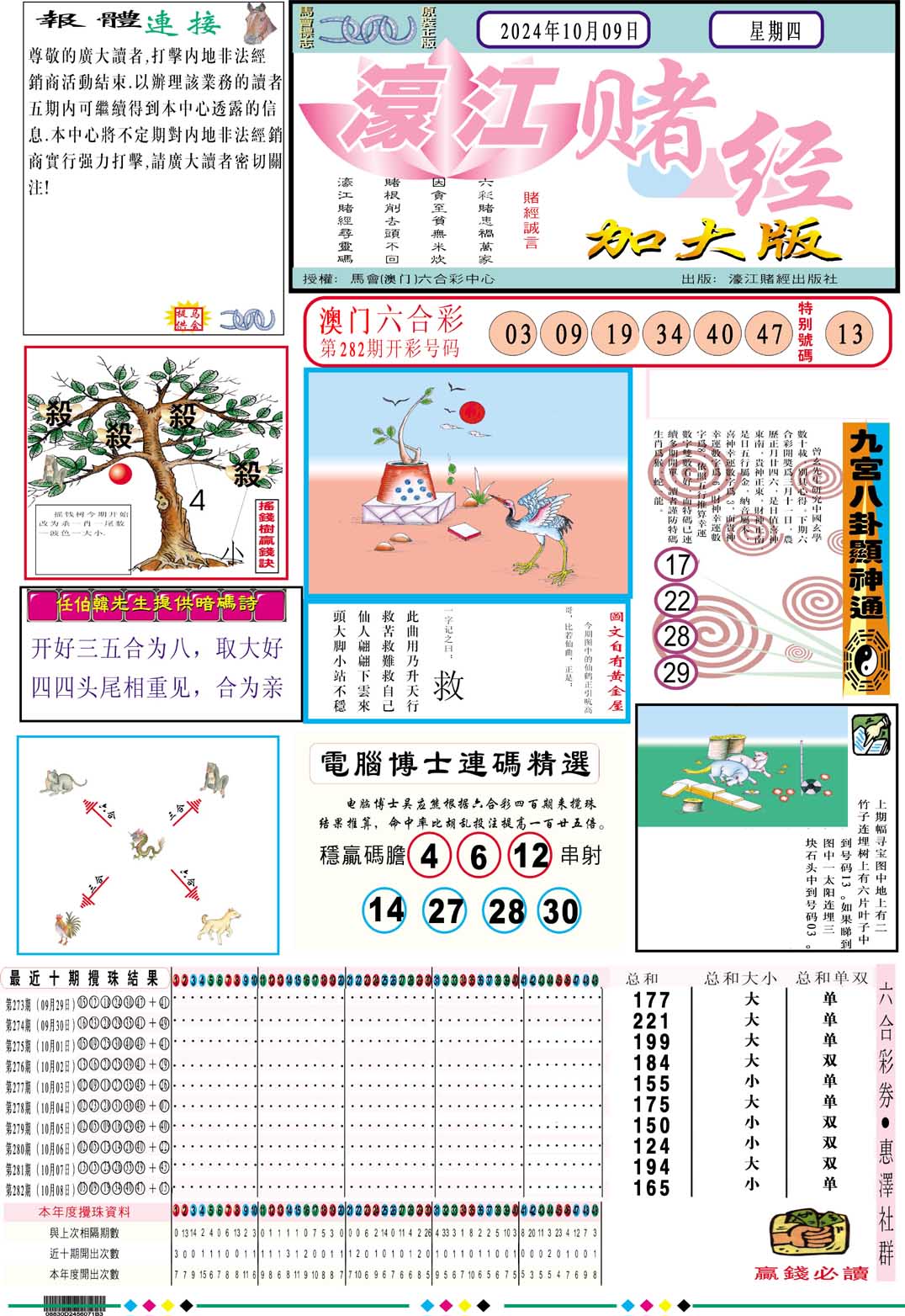 濠江赌经A加大版-283