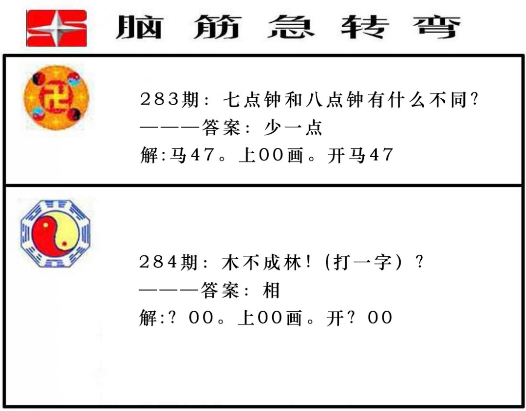 脑筋急转弯-284