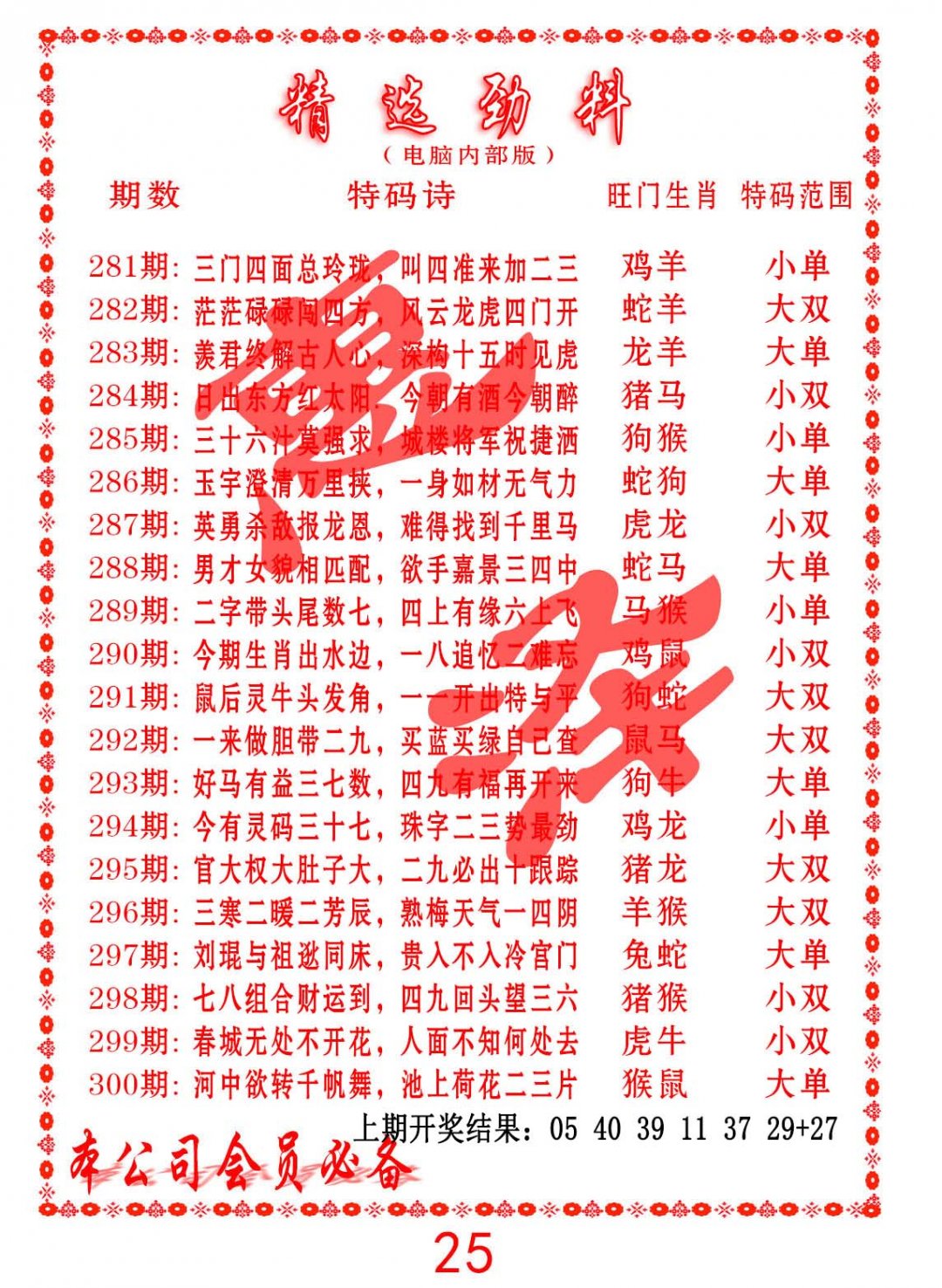 精选劲料-285