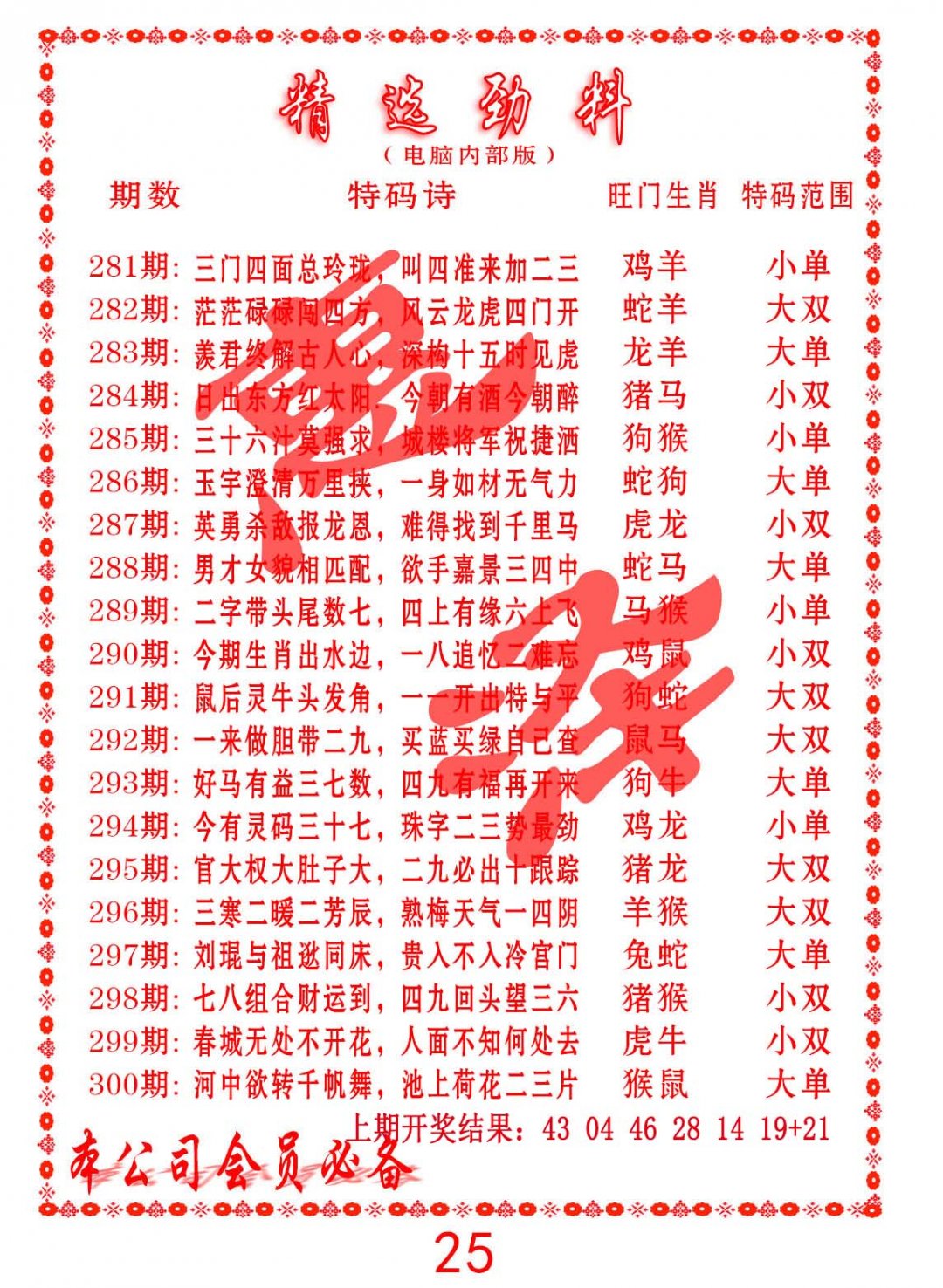 精选劲料-286