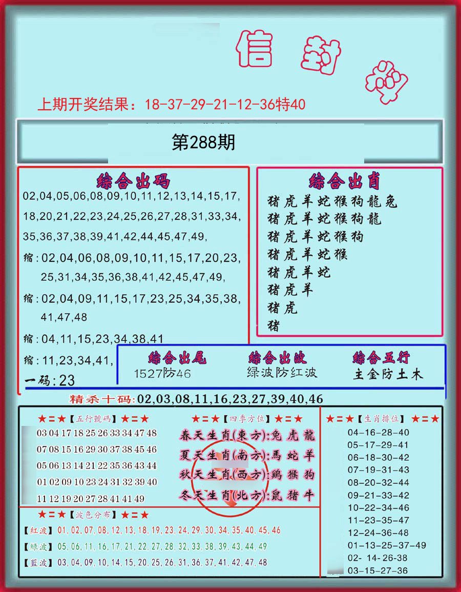 信封料-288