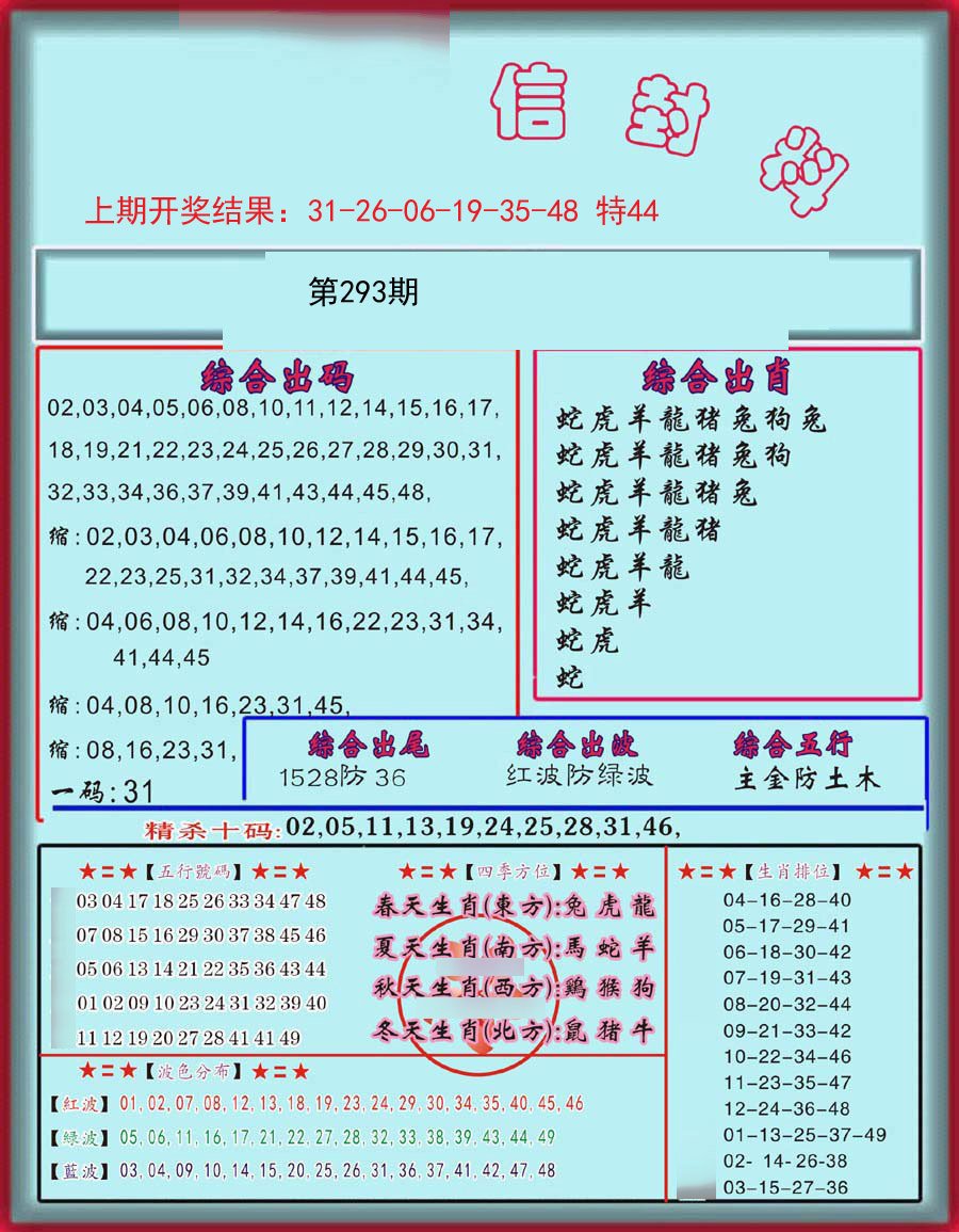 信封料-293