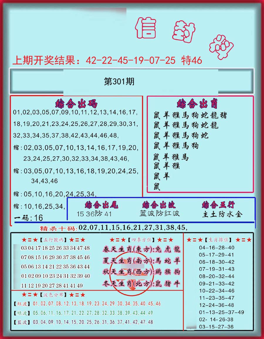 信封料-301