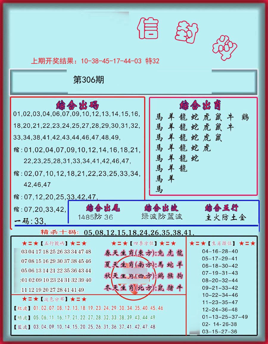 信封料-306