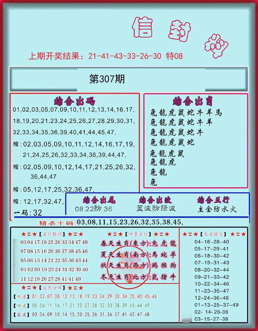 信封料-307