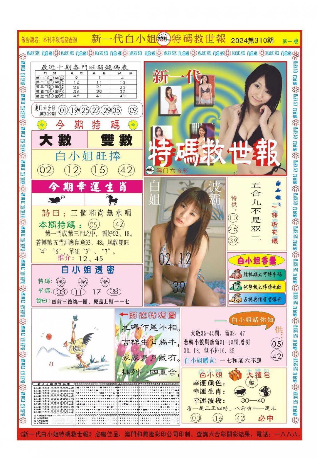 白小姐新一代A-310