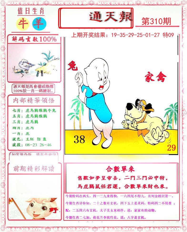 小喜通天报-310