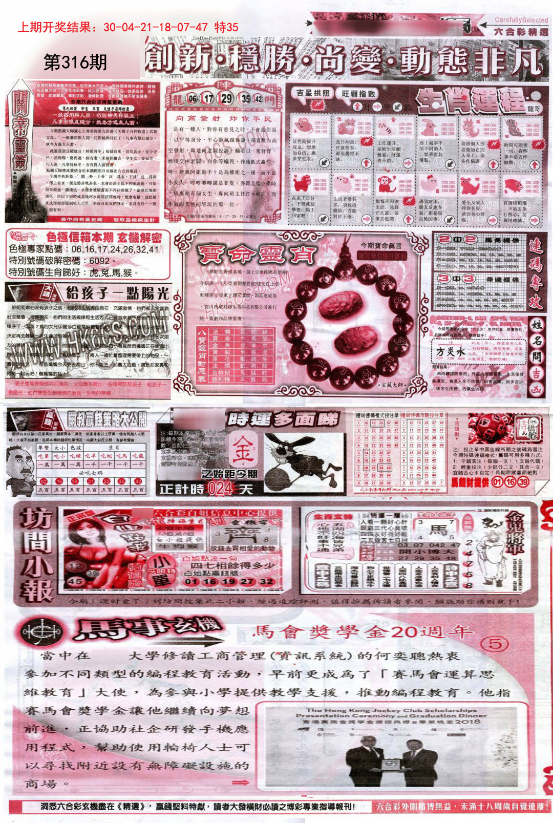 新六合精选C-316